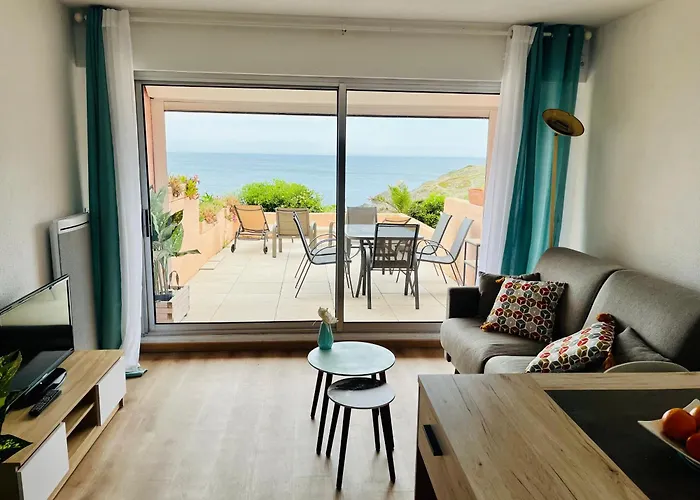 公寓 Joli D'oli 2, Collioure Vendres, Front De Mer, A Pieds *