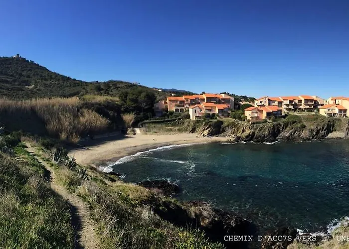 公寓 Joli D'oli 2, Collioure Vendres, Front De Mer, A Pieds *