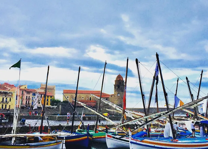 公寓 Joli D'oli 2, Collioure Vendres, Front De Mer, A Pieds *